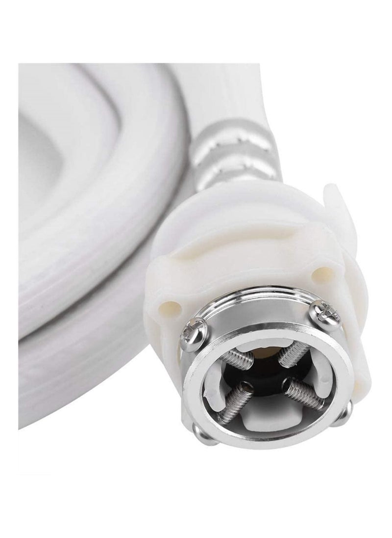 Y&D - Washing Machine Hose Connector Automatic Inlet Extension Tube 2m White - Image 1