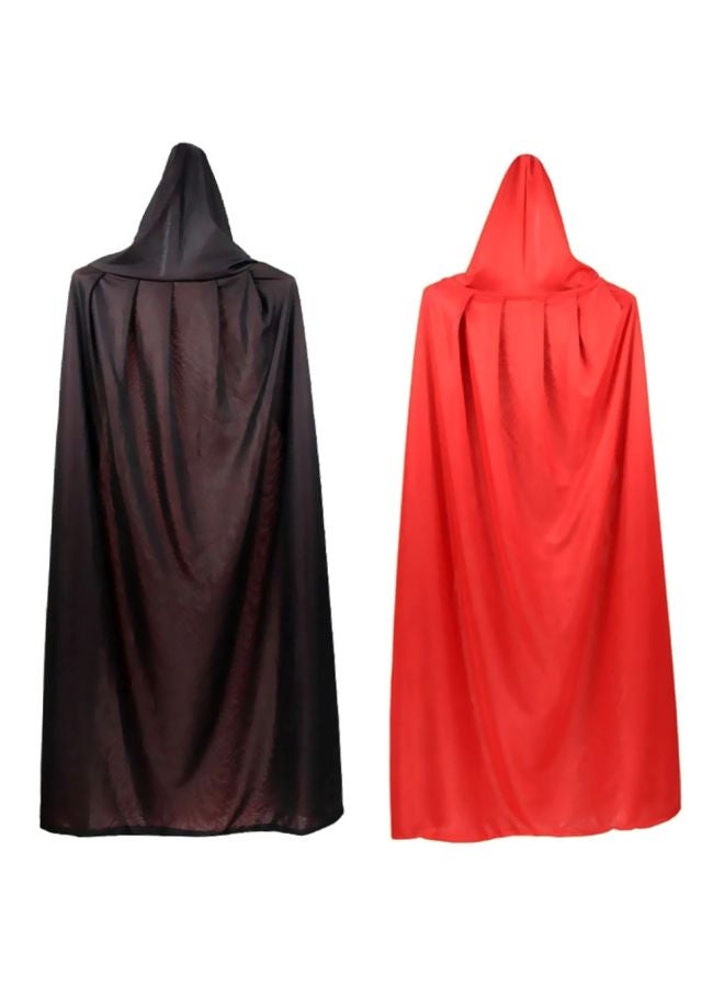 Vampire Cape Fancy Dress Costume 140cm - Image 4