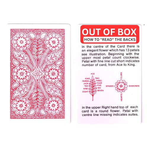 Out of the Box بطاقات لعب سحرية سرية من أوت أوف بوكس مع كلمات مرور سرية لكل بطاقة (عبوة من 2) - Image 1