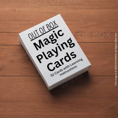 Out of the Box بطاقات لعب سحرية سرية من أوت أوف بوكس مع كلمات مرور سرية لكل بطاقة (عبوة من 2) - Image 5