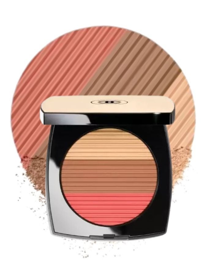 CHANEL CHANEL Les Beiges Healthy Glow Sun-Kissed Face Powder in Medium Coral, 15g – Illuminating Bronzer & Blush for a Natural, Radiant Complexion  - Image 1