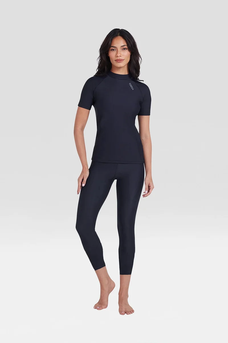 COEGA SUNWEAR  COEGA Swim Tights 7'8 - Solid Ladies SzUK8 - Black for Women | Best Price UAE