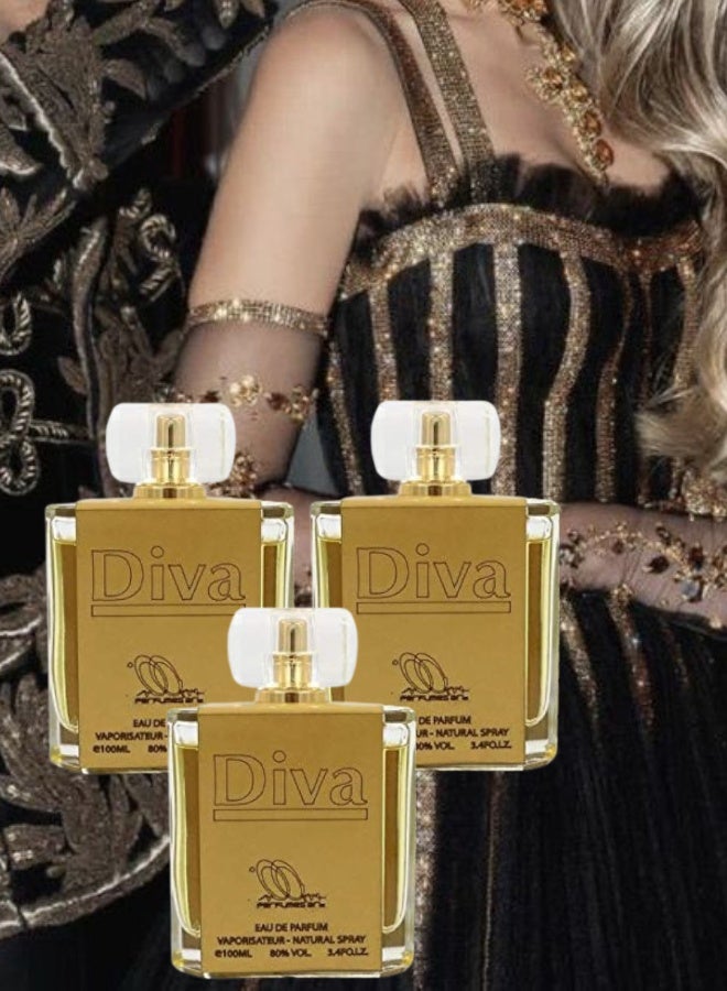 ديفا 3 قطع عطر ديفا جولدن كوشر 100مل - Image 1