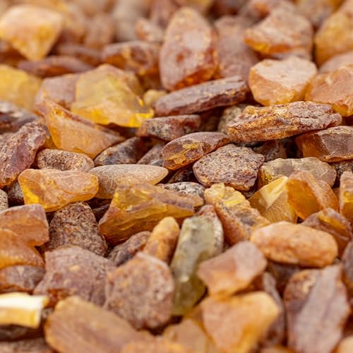 Amber Culture Amber Stones Polished and Raw – 100% Natural Baltic Chips Ambar Piedra for Crafting Jewelry and Beads (No Holes) - Amber Culture - Image 4