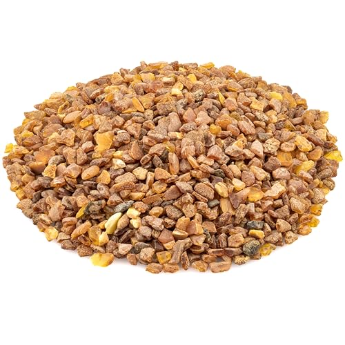 Amber Culture Amber Stones Polished and Raw – 100% Natural Baltic Chips Ambar Piedra for Crafting Jewelry and Beads (No Holes) - Amber Culture - Image 1