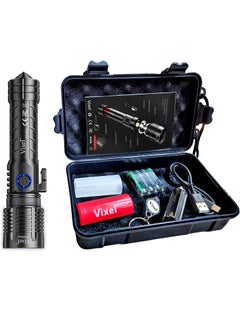 Vixel VIXEL VXHP90 Super Bright Rechargeable Tactical Flashlight with Window Breaking and Rope Cutting for Emergency Outdoor Camping Hiking Exploration  - Image 1