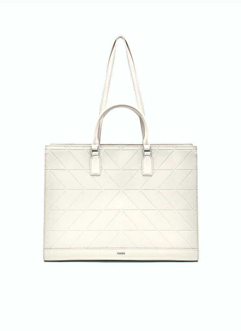 Pedro - Pedro Studio Leather Pixel Tote Bag - Image 1