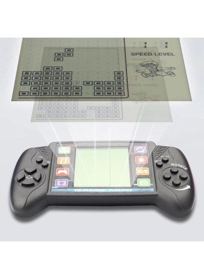 ShebSheb Classic Tetris Game Console,Retro Handheld Game Console,Built in 23 Puzzle Games,3.5 In LCD Mini Portable Brick Game Player(Battery not included)  - Image 4