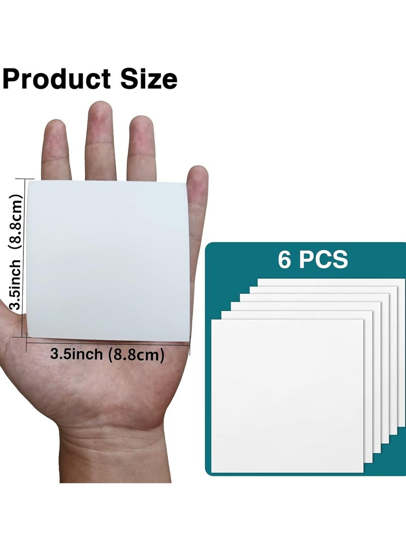 Oasisgalore 6Pcs Waterproof Inflatable Patch Repair Kit，Large TPU Pool Repair Patch for Bounce House, Raincoat, Umbrella，Clear  - Image 2