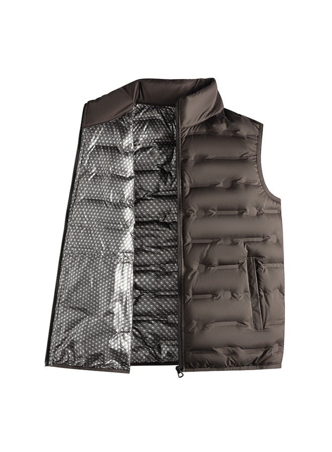 Outdoor Sports Down Vest Training Running Windproof Graphene Heating Vest Customizable