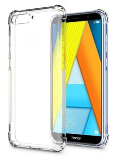 Transparent shockproof cover compatible with Huawei Y6 2018 - Y6 Prime 2018 - Honor 7A