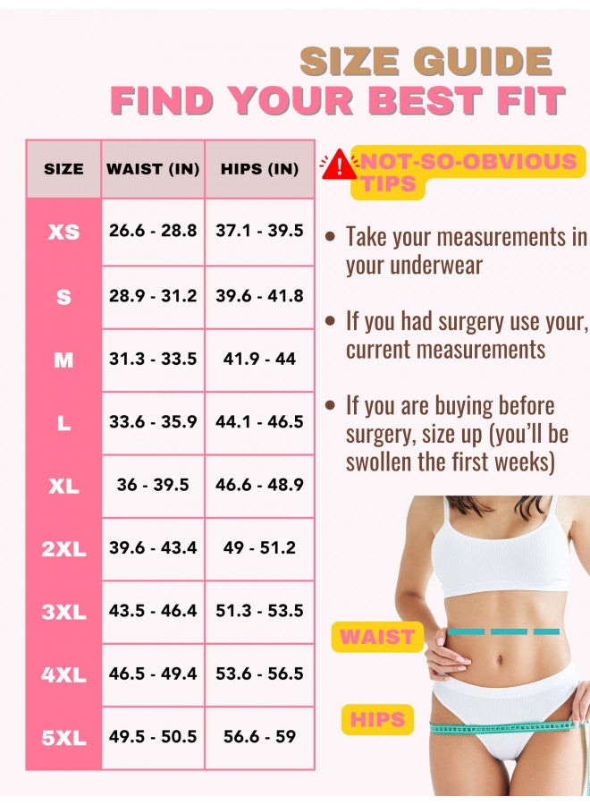 Sonryse S66 Stage 2 Faja Post Surgery Tummy Tuck BBL Lipo Compression Garment for Women Beige S - Image 2