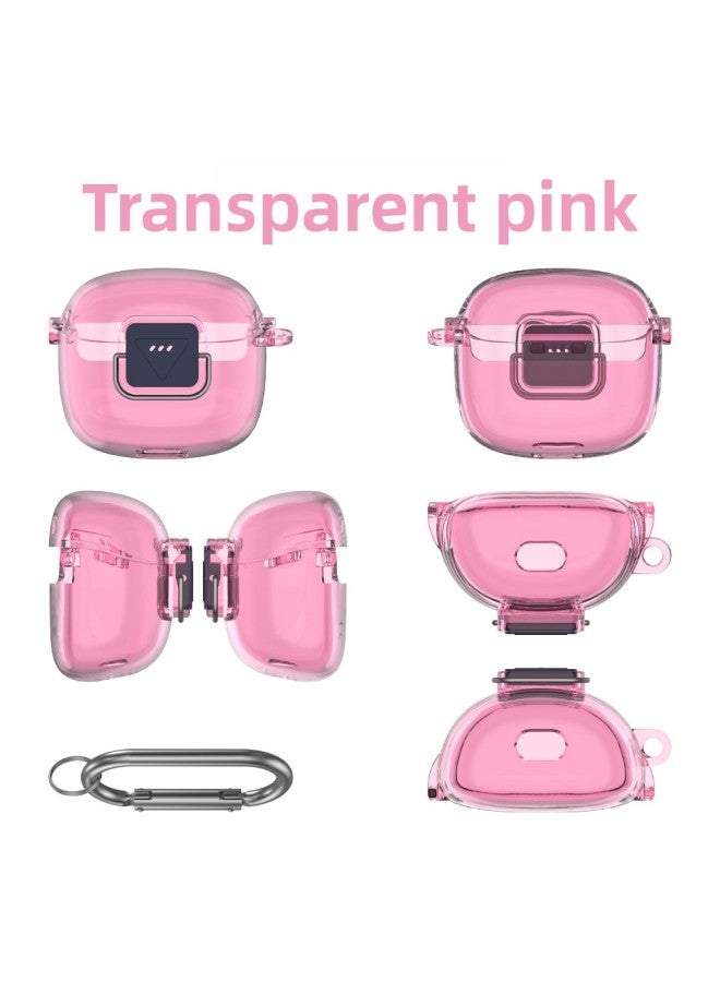 Suitable For Jbl Tune Flex 2 Bluetooth Headset Tpu One-Piece Switch Protective Cover Anti-Fall Storage Simple Pure Color