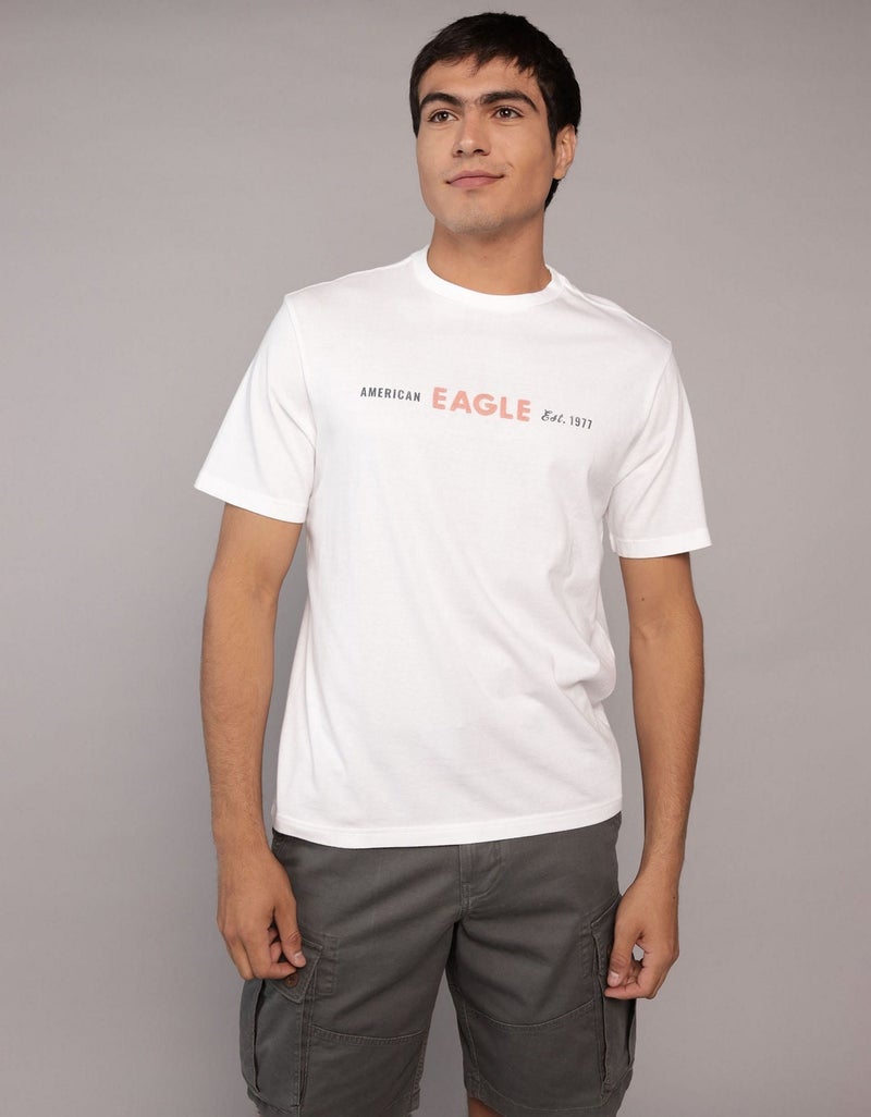 American Eagle AE Elevated Logo Graphic T-Shirt - Image 1