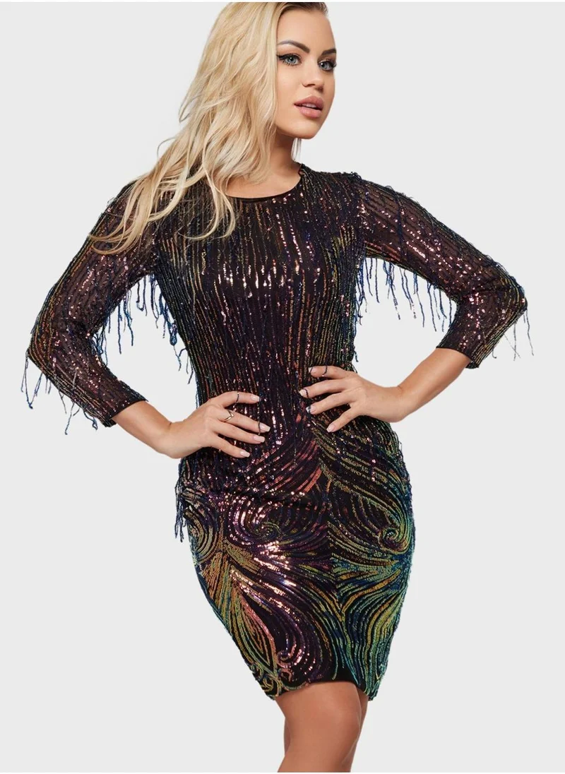 Anita's Fringe Detail Dress