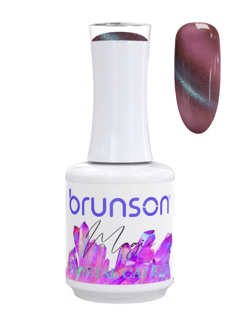 Gel Nail Polish, Cat Eye 9D gel Polish Long Lasting  Chip Resistant Requires Drying Under UV LED Lamp 18ml