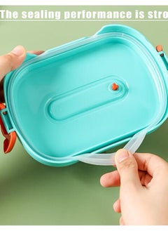 Excefore Lunch Box for Kids, Versatile food and snack container for both kids and adults. Dishwasher and microwave safe. BPA and PVC free. Leakproof design. Available in MIXCOLOR-A.  - Image 3