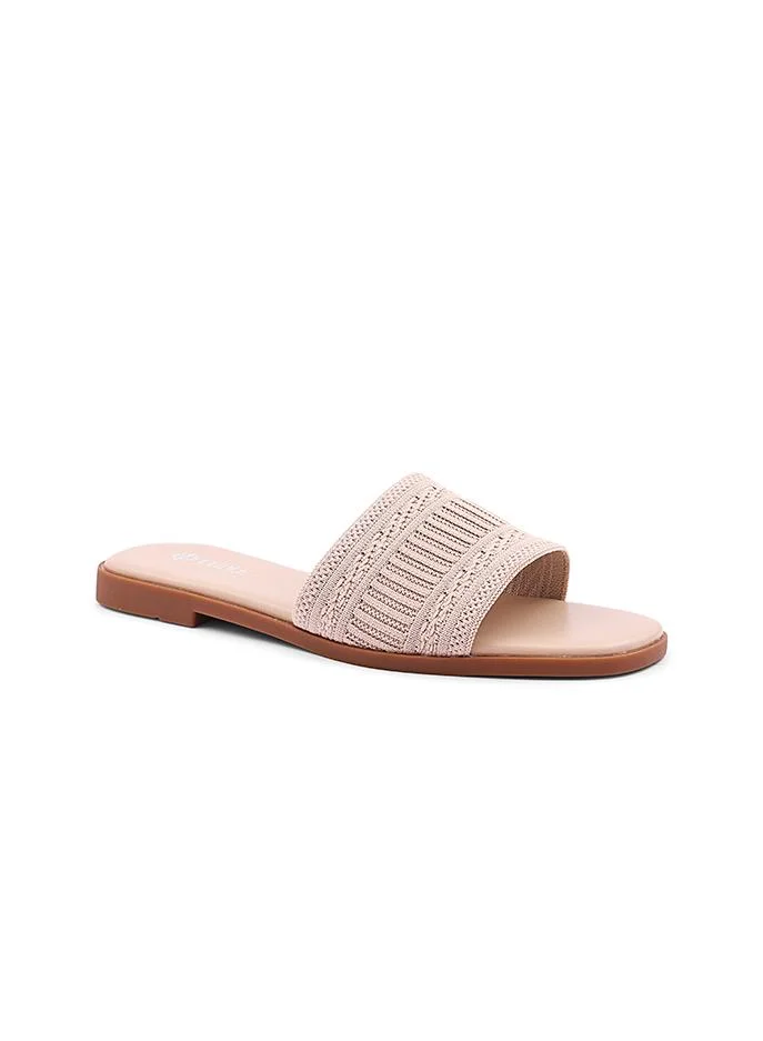 كابلي Cuple Textured Flat Slides