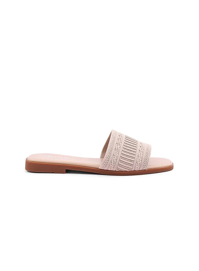 كابلي Cuple Textured Flat Slides