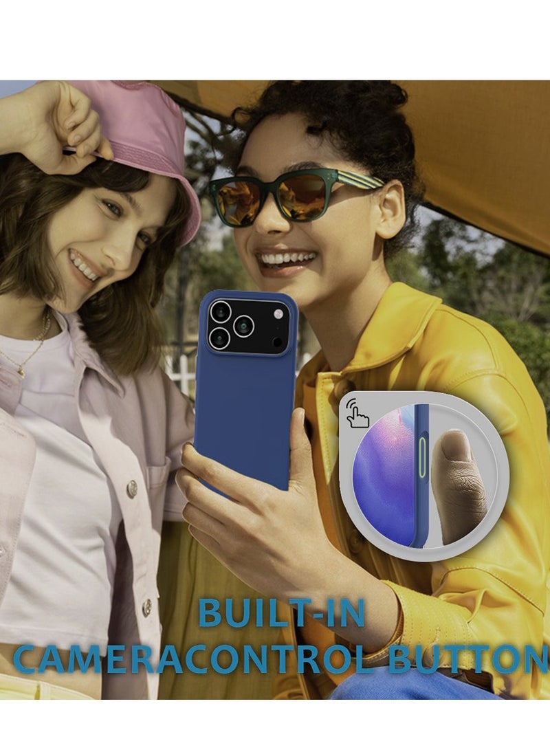 BORTONY iPhone 17 Pro Cover Soft Jelly Silicone iPhone 17 Pro Case Inside Microfiber Lining Shockproof Protective Case for iPhone 17 Pro 6.3 inch - Image 5