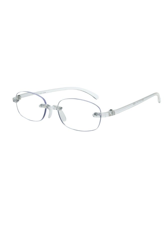 ماي أوبتك My Optic Frameless White Reading Glass | Lightweight, Scratch-Resistant & UV-Protected | Comfortable & Durable for Men & Women (3x) - Image 1