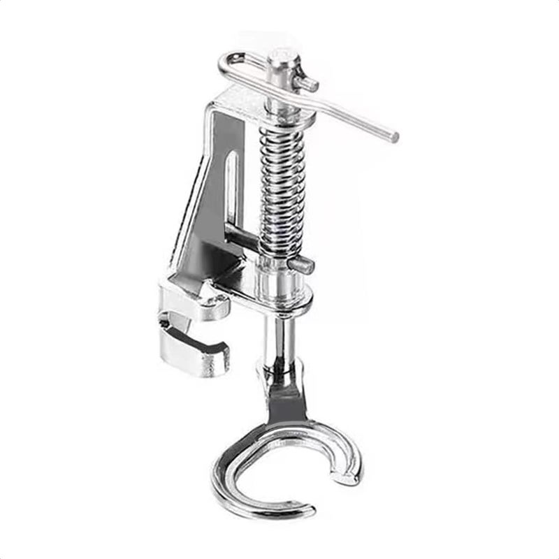 TISEKER Metal Open Toe Free Motion Quilting Darning Embroidery Presser Foot for Brother Singer Toyota Babylock Viking EuroPro Janome Kenmore White Juki Simplicity Domestic Sewing Machines