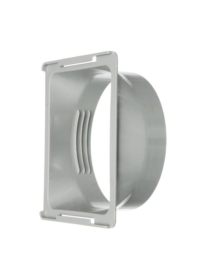 NIBEMINENT Portable Air Conditioning Body Exhaust Duct Interface Silver 150mm  - Image 3