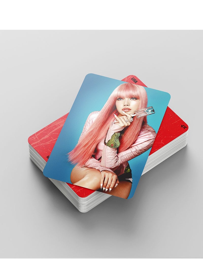 EHOME - 55PCS LISA New Album 'ALTER EGO' Lomo Photo Cards Set - Image 1