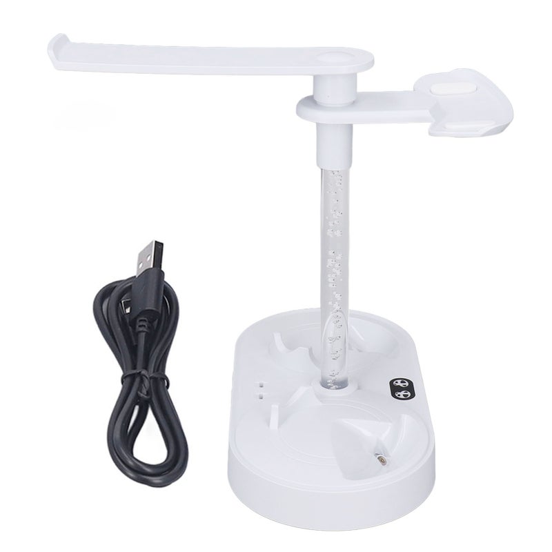 قاعدة شحن مغناطيسية مع ضوء LED ومخرج USB للشحن السريع، محطة شحن لوحدة ألعاب PS5 - Image 1