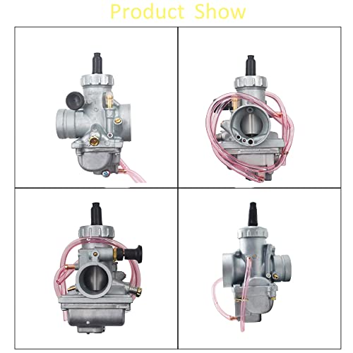 WFLNHB 2-Pack Carburetor Left and Right Replacement for Yamaha 1987-2006 Banshee 350 - Image 2