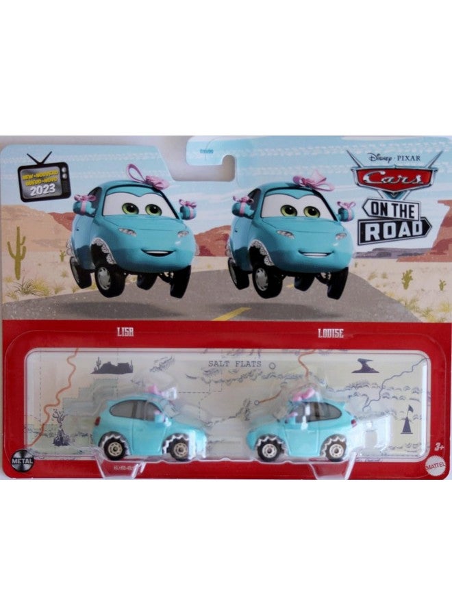 2023 1:55 Scale Diecast 2-Pack On The Road (Lisa And Louise)