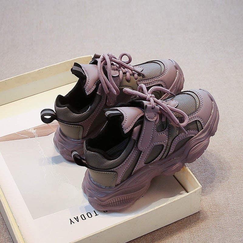 New Children'S Shoes Boys Torre Shoes Lightweight Comfortable Sports Black And White Casual Shoes Korean Style Fashionable Girl Shoes - Image 5