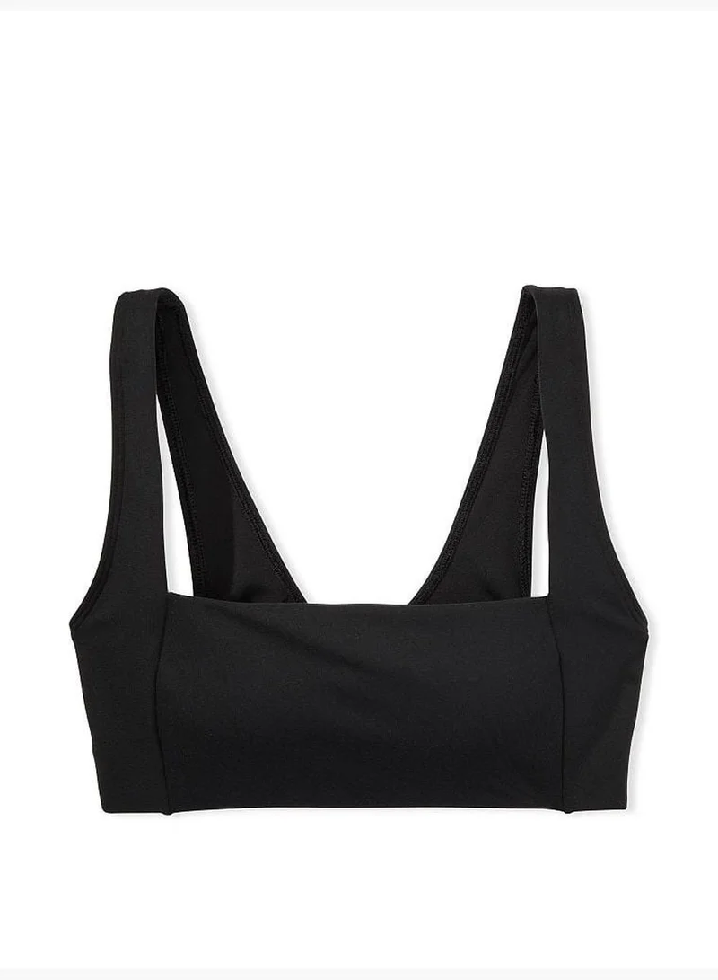 PINK Soft Ultimate Lightly Lined Square-Neck Sports Bra