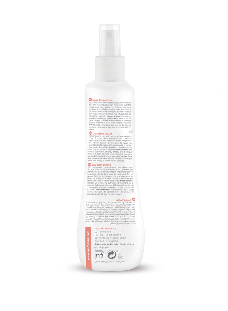 Roofa Spain Baby Cleansing Water 200ml  - Image 2