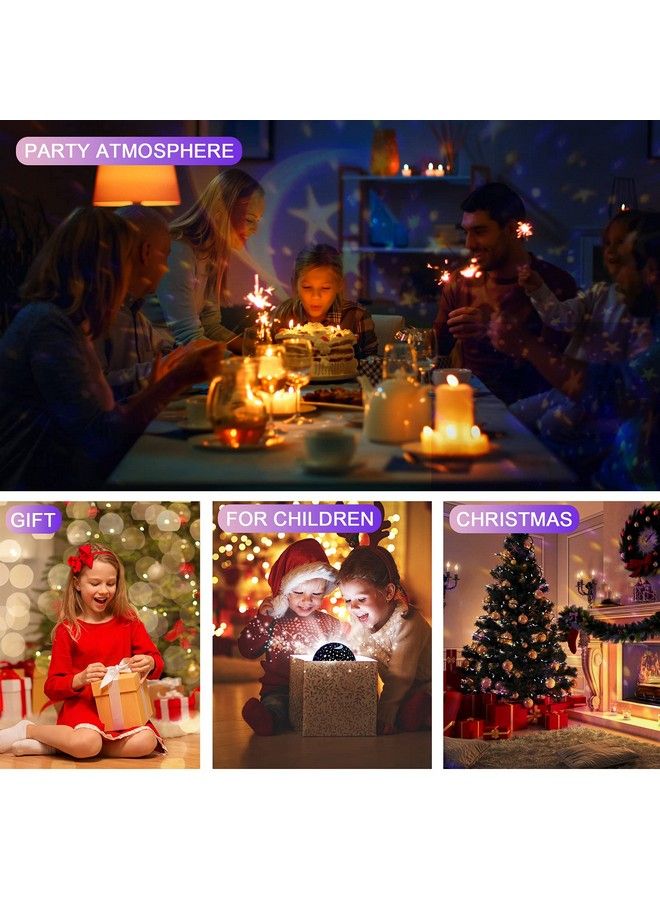 Sunnest Gyrobowl Kids Star Night Light 360 Degree Rotating Star Projector Purple… - Image 5