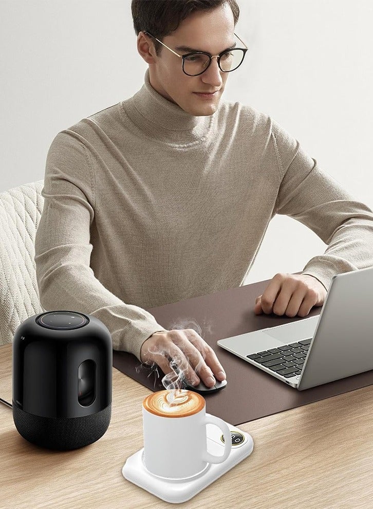 Warm cup coaster, constant temperature cup coaster, insulated coffee cup, constant temperature cup coaster, office warm cup coaster, USB interface  - Image 5