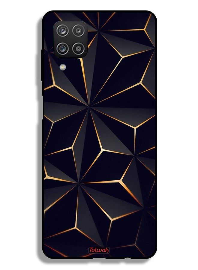 Tolwak Samsung Galaxy A12 Protective Case Cover Pattern - Image 1
