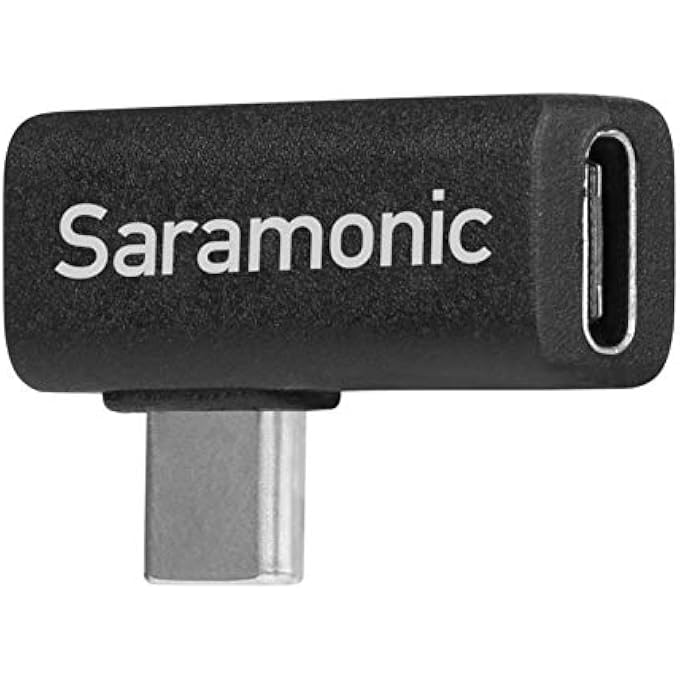 Saramonic محول USB-C بزاوية قائمة، محول ذكر إلى أنثى بزاوية 90 درجة مثالي للأجهزة في الجيمبال والمساحات الضيقة (SR-C2005) - Image 1