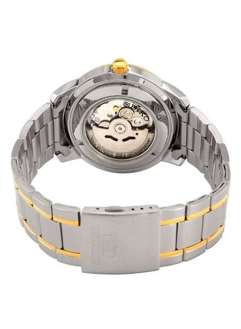 Seiko ساعة رجالية أوتوماتيكية من الفولاذ المقاوم للصدأ SNKM92J1 - Image 2