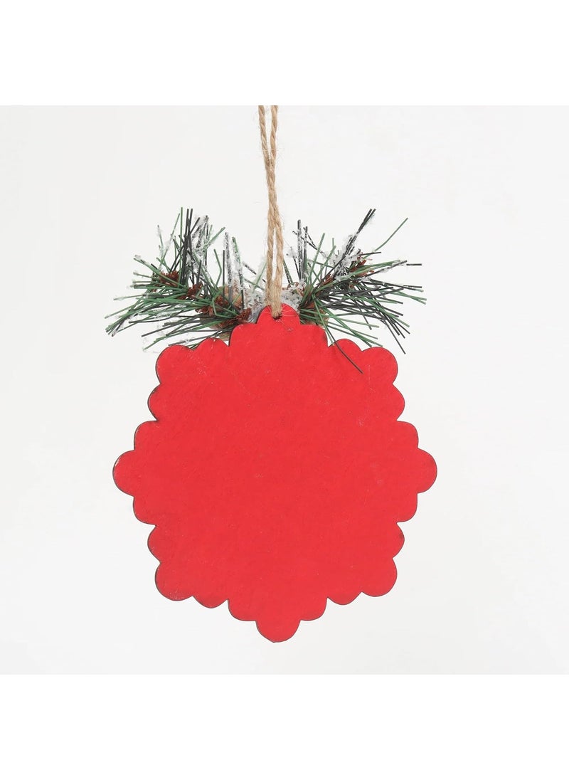 Hamster London - Hamster London HL Holy MDF Snowflake Hanging Christmas Decoration - Image 1