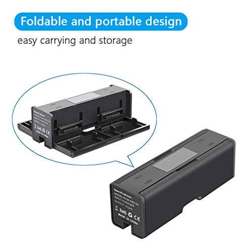 Hanatora Digital Display 4 in 1 Foldable Battery Charging Hub for DJI Air 2S,Mavic Air 2 Drone,Multi Charger in Sequence Charge Accessories - Image 5