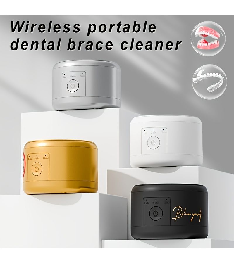 Arch Cleaner Wireless Portable Denture Cleaner White USB Charging Denture Care - Image 5