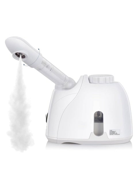 Facial Steamer with 360 Degree Adjustable Extendable Long Arm, Unblocks Pores and Blackheads, Portable Steamer