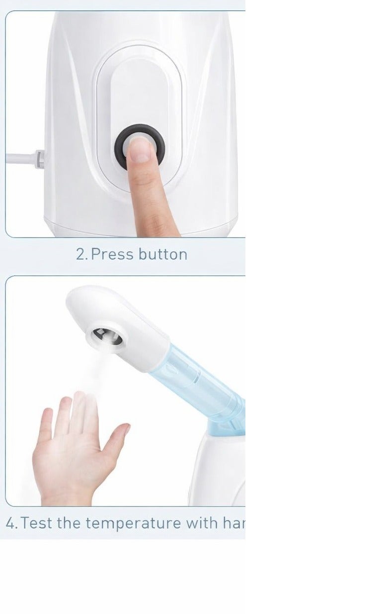 Facial Steamer with 360 Degree Adjustable Extendable Long Arm, Unblocks Pores and Blackheads, Portable Steamer - Image 3