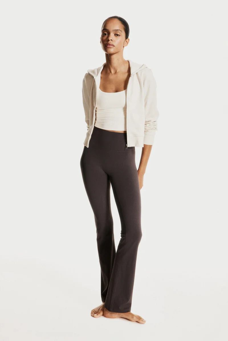 H&M Flared yoga leggings with SoftMove™ Lycra®