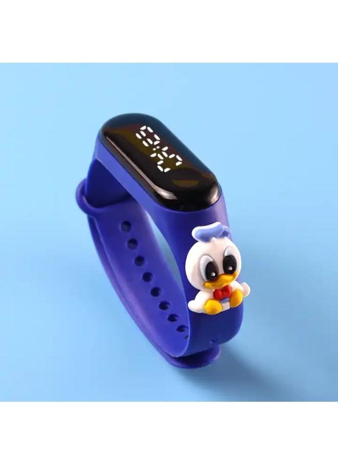 Generic - Digital Watch Touch for Kids Rubber Strap With a Fun and Attractive Design - Image 1