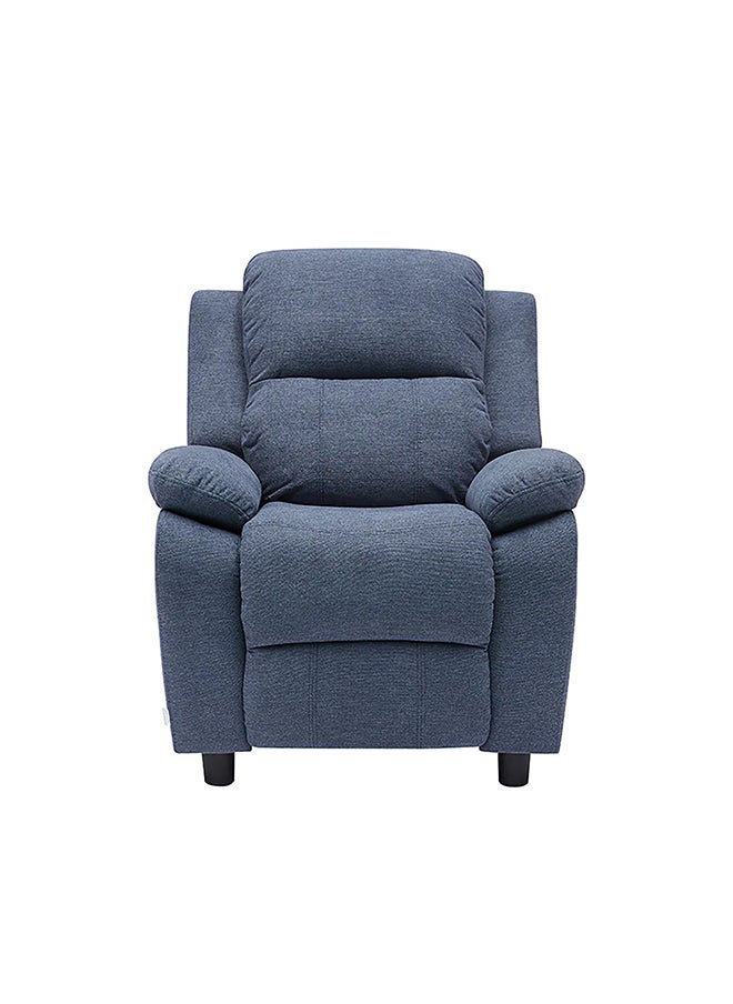 BACK COMFORT Tiny Kids Recliner Chair – Comfortable Fixed Design, 1-Year Warranty – Navy Blue Color  - Image 3