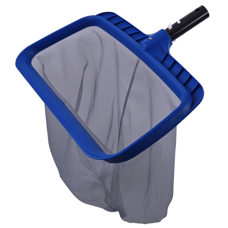 POOLAZA Pool Skimmer Net, Larger Capacity Pool Net Skimmer with Durable Deep Net, Sturdy Frame Pool Nets for Cleaning Effortlessly, High-Efficiency Pool Leaf Net with Easy Scoop Edges - Image 1