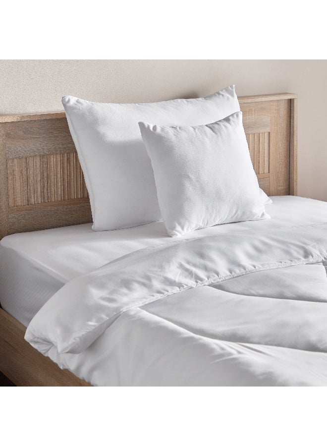 Home Box طقم لحاف أندورا المكون من 4 قطع بتصميم توأمي من الألياف الدقيقة 220 × 160 سم - Image 3