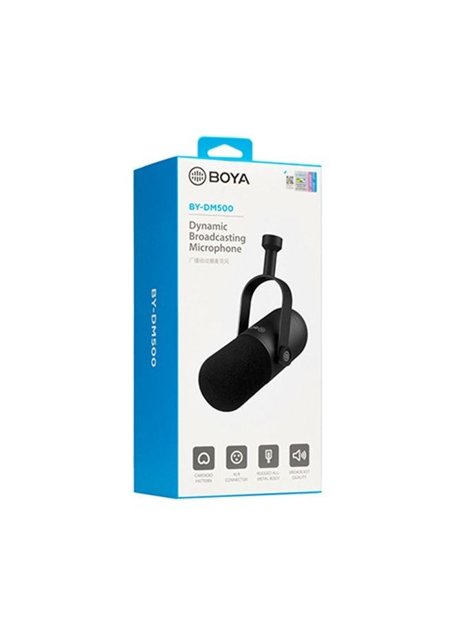 BOYA - BY-DM500 Dynamic Broadcasting Microphone - Image 1